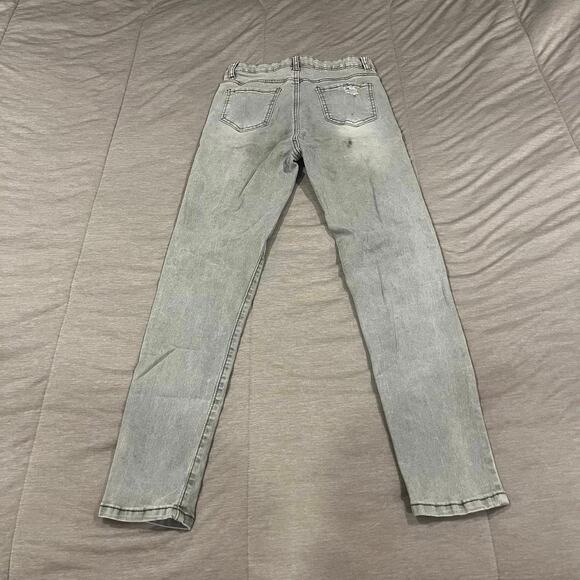 Light green ripped Jeans - Picture 2 of 5